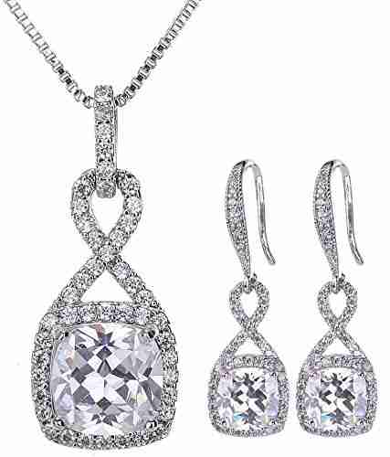 AMYJANE Crystal Jewelry Set – Great Gift for a charming lady