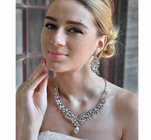 EVER FAITH Austrian Crystal Bridal Jewelry Set