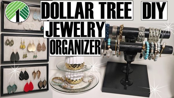 How To Organize Jewelry With Dollar Tree?