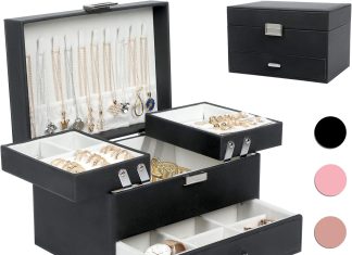 dajasan jewelry boxes for women girls review