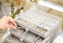 coobest jewelry box 3 drawer jewelry holder organizer jewelry boxes organizers with earring organizer jewelry holder box