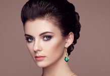 mtlee 4 sets peacock jewelry for women valentines day gifts crystal necklace earrings rhinestone waterdrop pendant heart