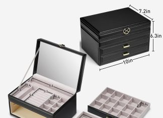 vlando 6 tier large jewelry box review